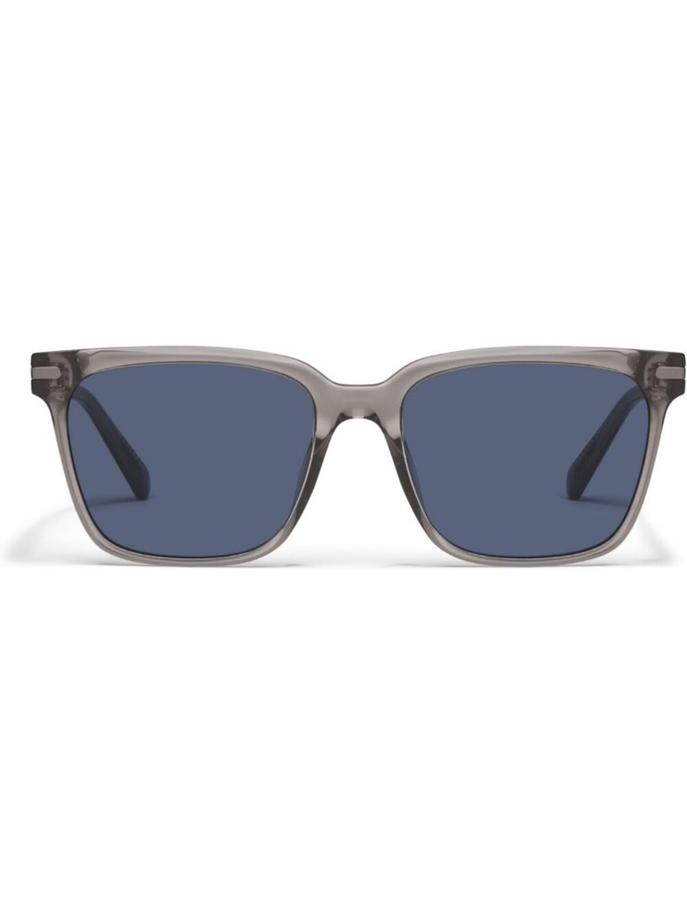 Stylish Men's Square Sunglasses with UV Protection - Grey Lenses, Trendy